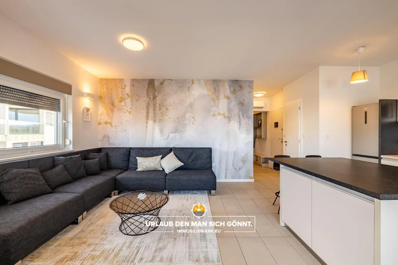 Penthouse Panorama Deluxe In Malinska Apartment Croatia