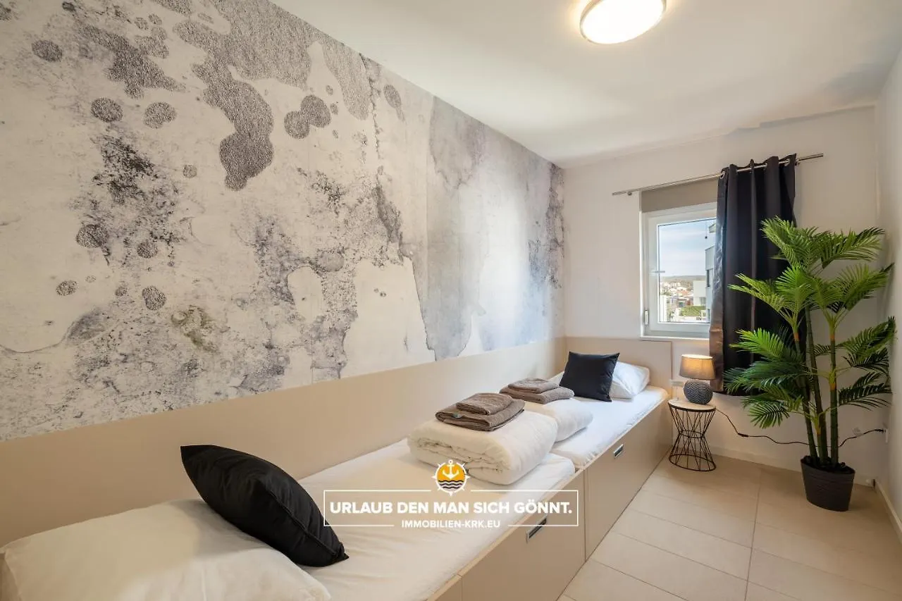 Penthouse Panorama Deluxe In Malinska Apartment Croatia